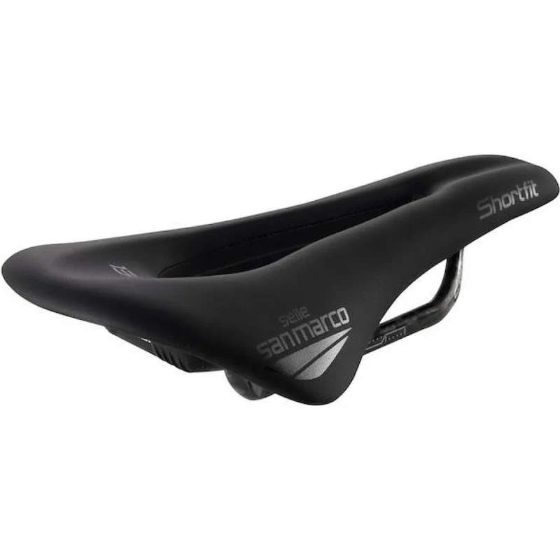 Selle San Marco Sattel Shortfit 130 Carbon FX 130 x 255 mm Schwarz - maximaler Komfort & Performance