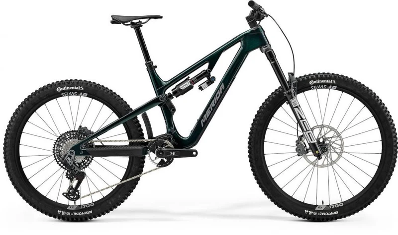 Merida ONE-SIXTY 8000 halo green(grey) XS grün - Enduro-Fully der aktuellen Generation