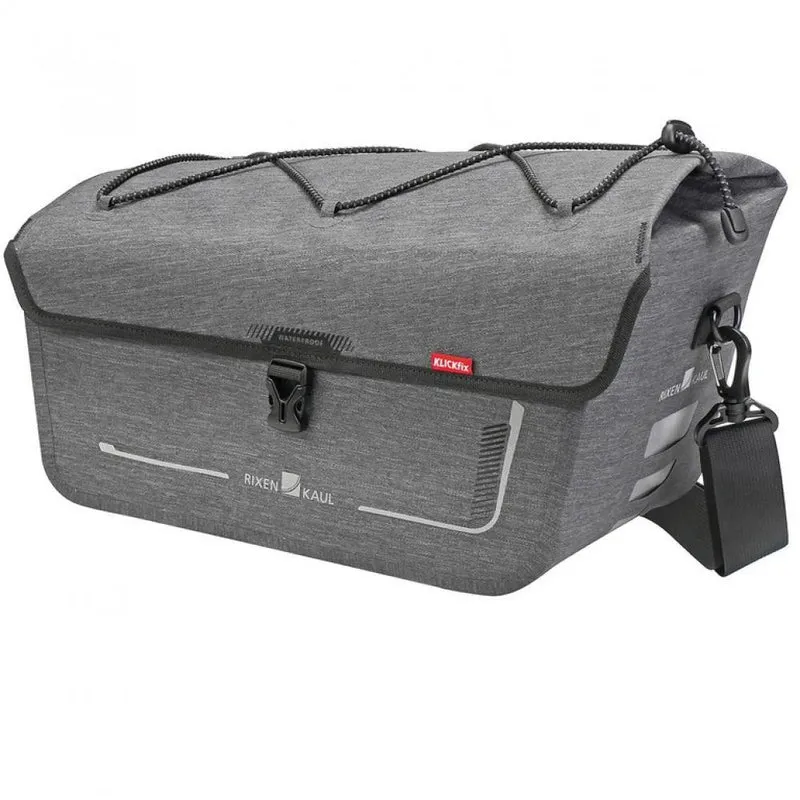 Gepäckträgertasche KLICKfix Rackp. Sport Waterproof, grau 20x41x25,12ltr Uniklip2