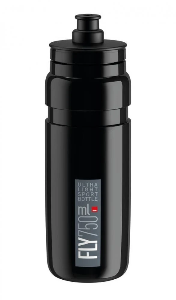 Elite Trinkflasche Fly 750 ml schwarz/grau