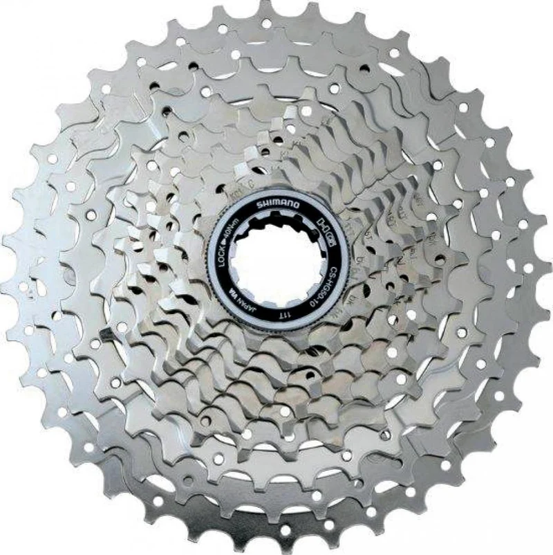 SHIMANO 10 Stück Werkstattpackung Kassette DEORE CS-HG501 - 10-fach, 11-36