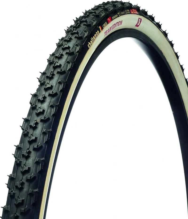 Challenge CX-Reifen Limus TE Handmade Tubular 28 Zoll (33-622) Schwarz/weiß - Maximum Grip im Schlamm
