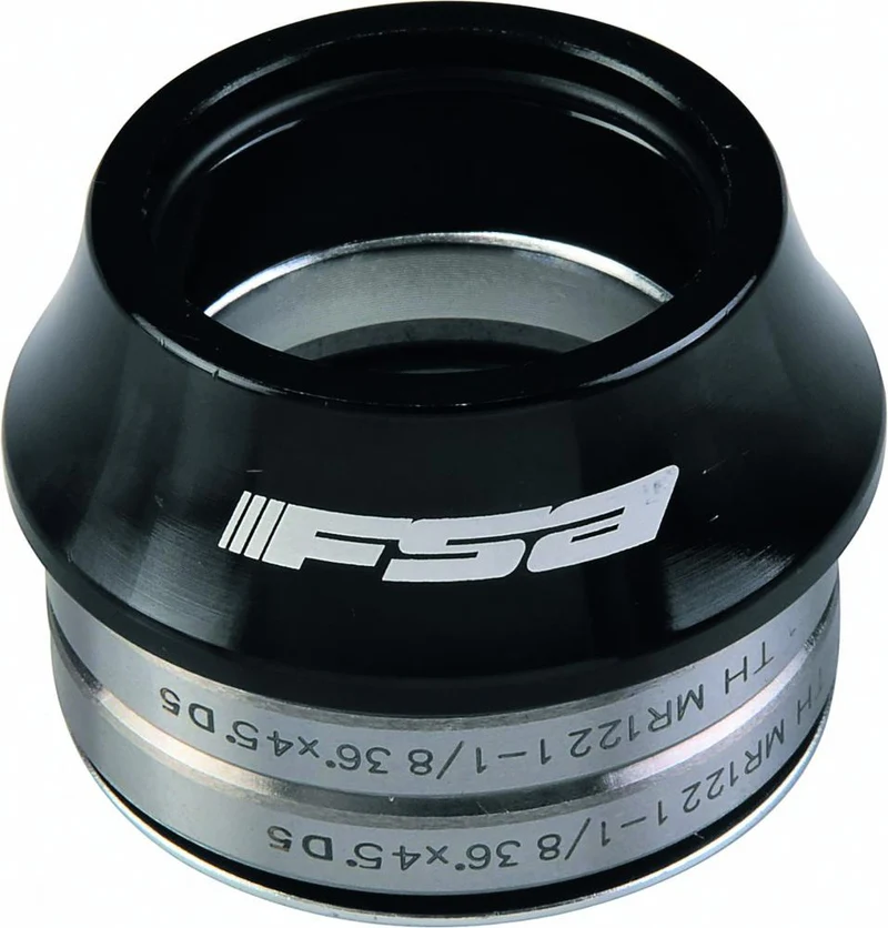 FSA Steuersatz NO.16/CC Orbit I 1 1/8" Schwarz - präzise Lenkperformance für Ahead-Steuersysteme
