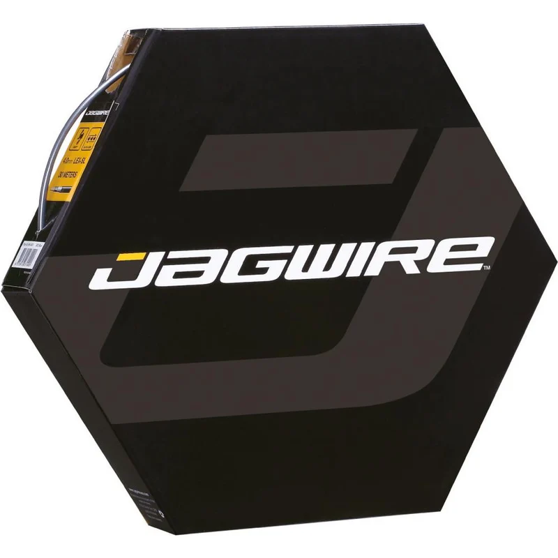 Jagwire Schaltzugaußenhülle LEX-SL Ø 4 mm x 30 m Grau - präzise, kompressionslose Schaltperformance