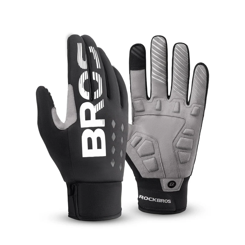 ROCKBROS Vollfinger Handschuhe Fahrradhandschuhe med touchscreenfunktion