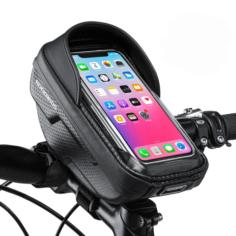 ROCKBROS Fahrrad Lenkertasche Handyhalterung med TPU Touchscreen