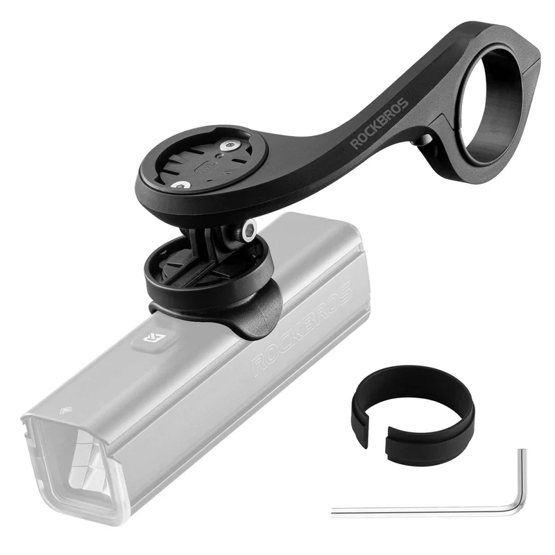 ROCKBROS Fahrradcomputer Halterung Kompatibel med Garmin/iGPSPORT til Lenker 32-35mm