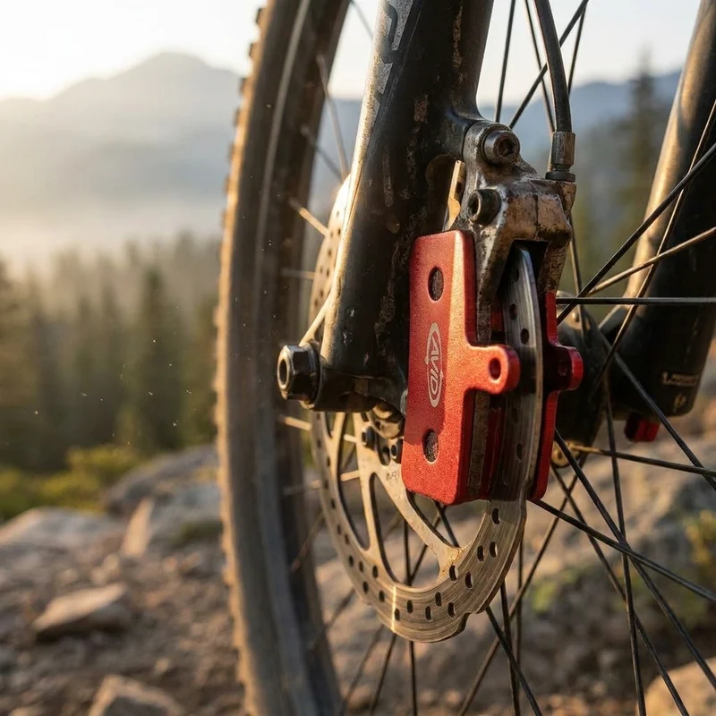 Scheibenbremsbelag Sinter 005 Avid organisch, MTB Standard, rot, 25 Stück