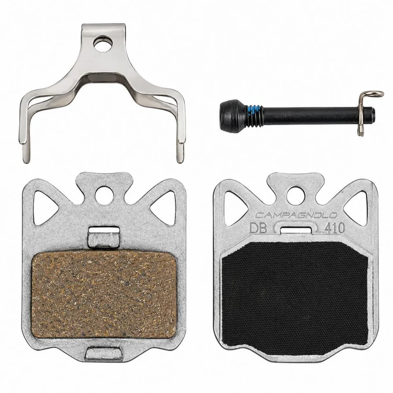 Campagnolo DB-410 Scheibenbremsbeläge organisch - Aluminium-Trägerplatte - 1 Paar