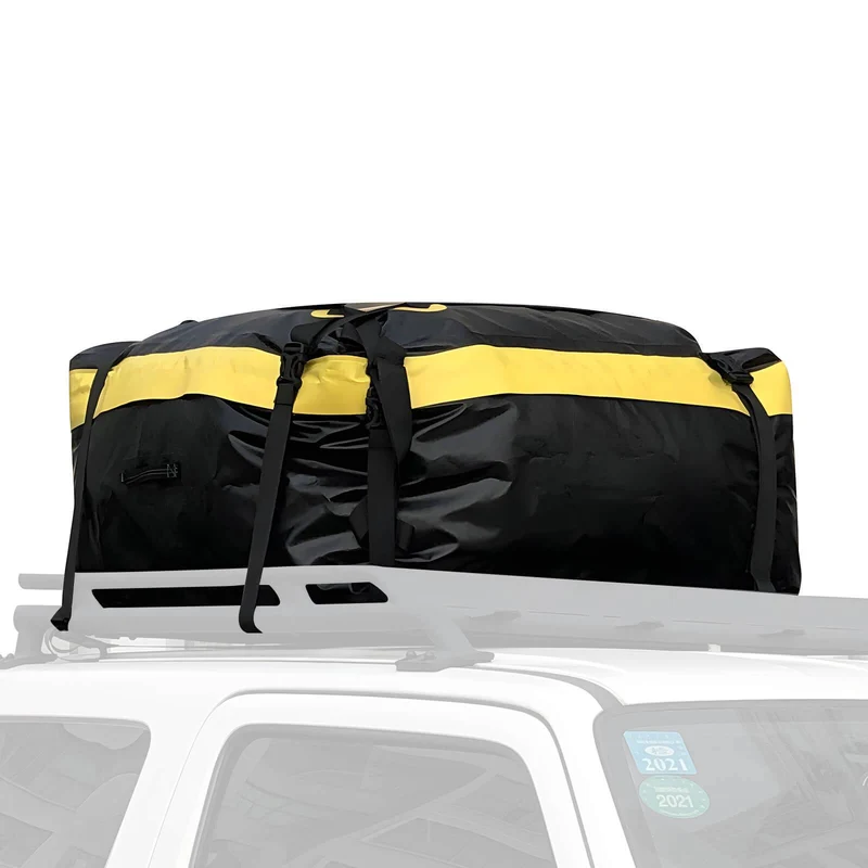 ROCKBROS Dachbox for Auto Wasserdicht Dachgepäckträger 300L med 8 Zurrgurten