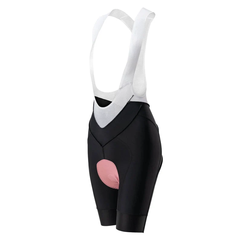 ROCKBROS Fahrradhose für Damen Kurz Trägerhosen Atmungsaktive