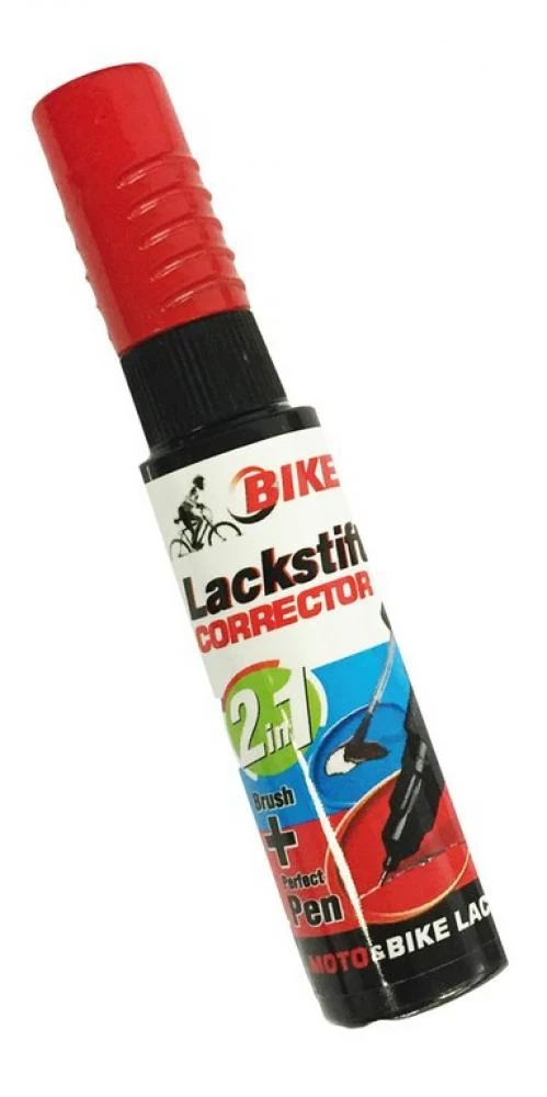 Lackreparatur-Stift Bikefit 2 in 1 12ml, verkehrsrot