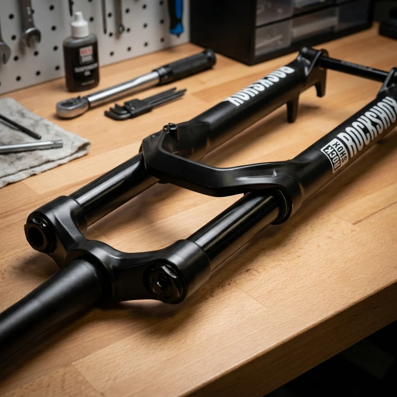 RockShox Gabel-Standrohr+BrückeCSU RS Domain2022+ DA27/29Boost,44Offs,DiBl,59OD, B1+