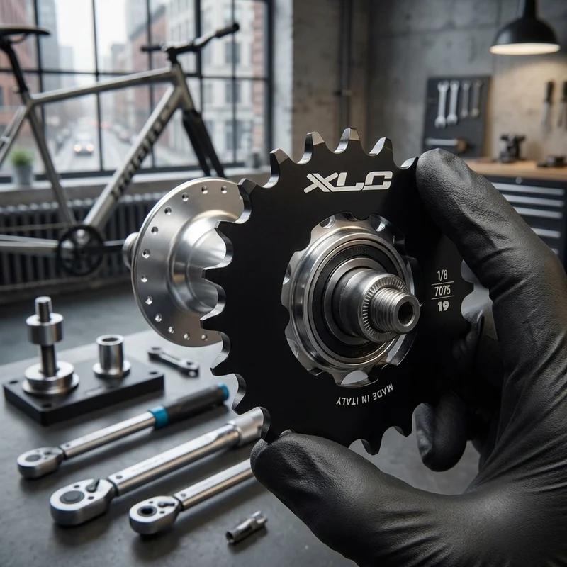 XLC Single Speed Ritzel 1/8",19 Zähne schwarz