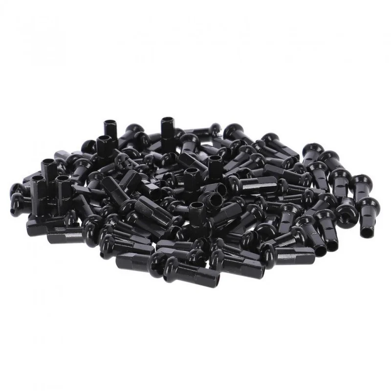 DT SWISS Nippel M 2.34X12Mm Messing Vernickelt 100 Stück Schwarz