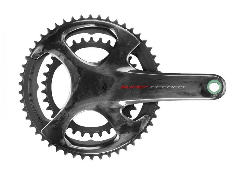 Campagnolo Kurbelgarnitur Super Record 12-Fach Ultra-Torque TI FC19-SR12562 36-52 Zähne 175mm