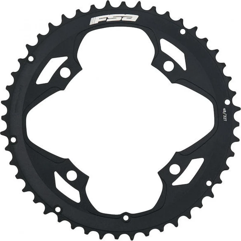 FSA Kettenblatt Road Pro 4-Arm 120 mm x 46 T Schwarz - Präzise Schaltperformance