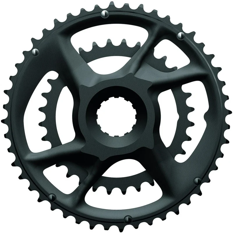 FSA Kettenblätter E-Bike Direct Mount 48/32 T Schwarz - CNC-gefräst für Fazua