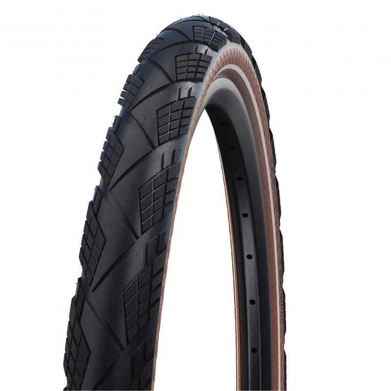 Schwalbe Marathon Efficiency 28x2,15 55-622 - Transparent+Reflex