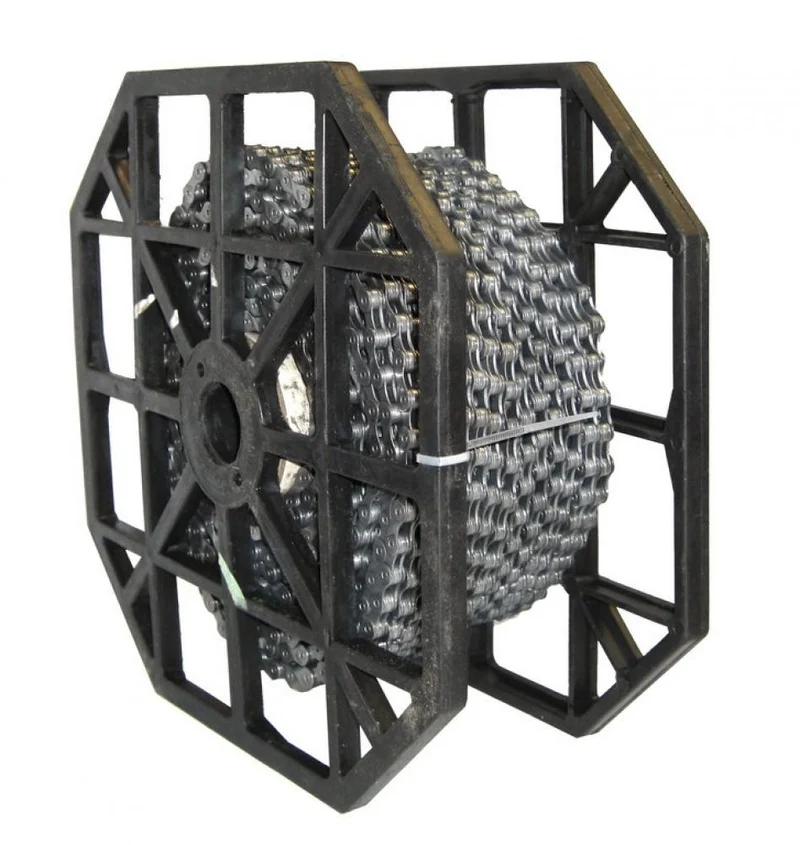 KMC Z8 Fahrradkette 8-fach 114 Glieder 1/2" x 3/32" Grau - Shimano, SRAM, Campagnolo kompatibel