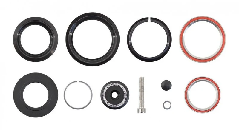 Haibike All MTN Alloy Steuersatz Kit inkl. Steuersatz,Lagerschalen,Crown Race