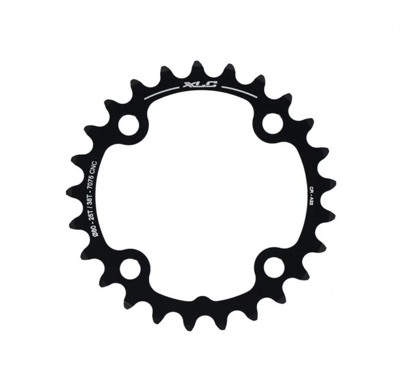 XLC Kettenblatt CR-A22 Sram 2x10 speed Ø80mm 25 Zähne