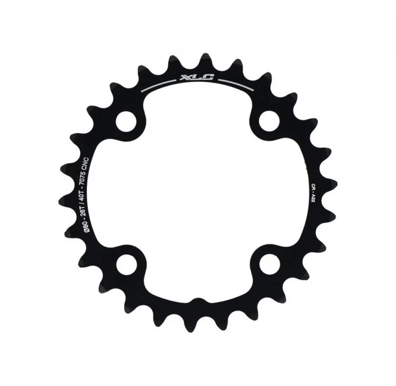 XLC Kettenblatt CR-A22 Sram 2x10 speed Ø80mm 26Z