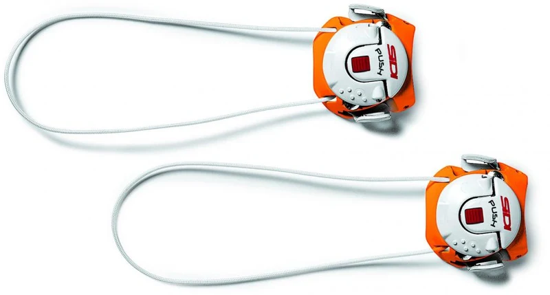 Sidi Drehverschluss Tecno-3 Push kurz Universalgröße Orange/weiß - präziser Schnellverschluss