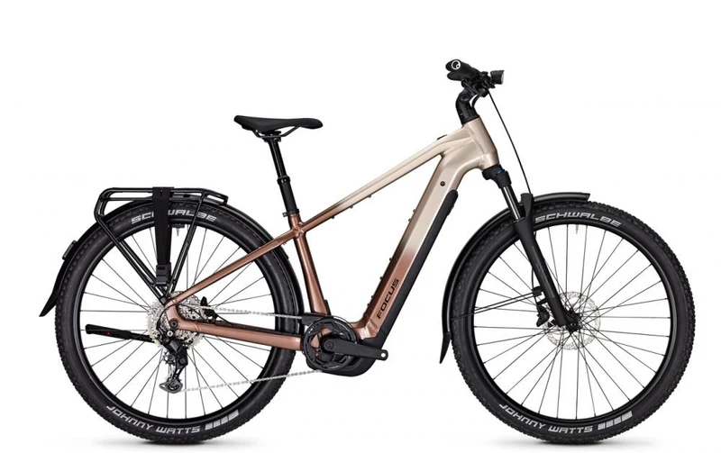 Focus AVENTURA² 6.7 29" Diamant Rahmengröße XL Adamantsilver / Platinumbronze - vielseitiges E-Allround-Bike