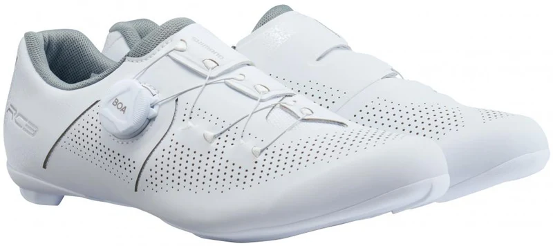 SHIMANO Fahrradschuhe RC302W Damen Road SPD-SL Fahrradschuhe 37 Weiß