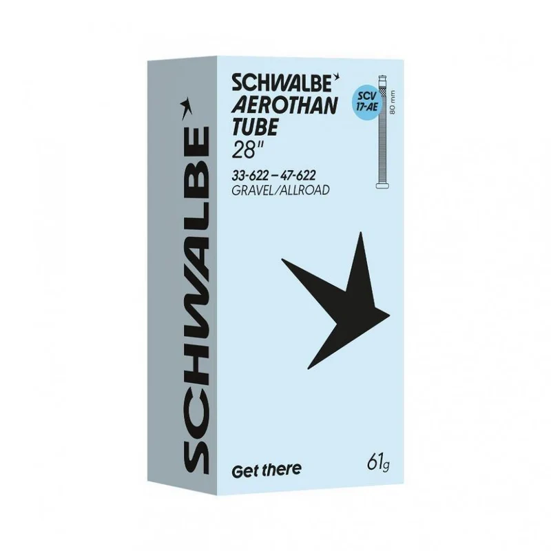 Schwalbe Aerothan Tube 28 Gravel/Allroad - SCV 80 mm