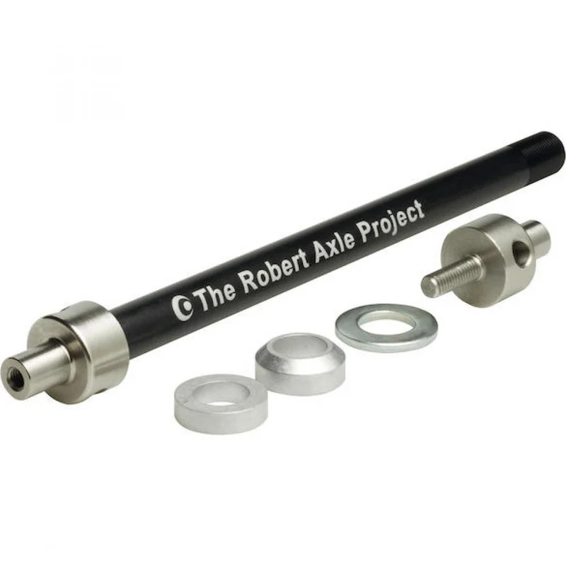 The BOB Axle Steckachse L Schwarz - stabile Achse für BOB Fahrradanhänger