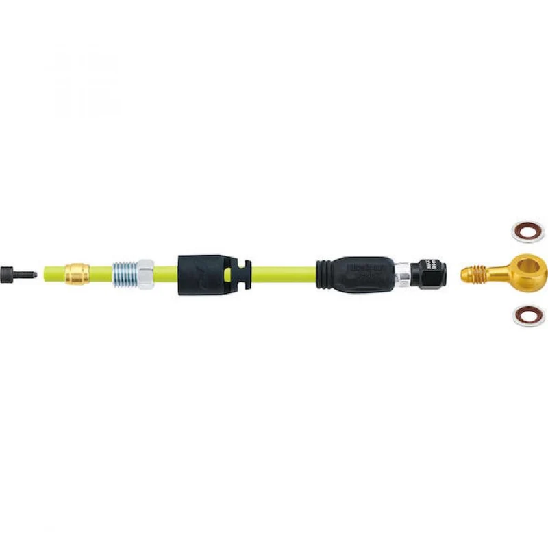 Jagwire Anschlussset Pro Quick-Fit Adapter für Magura - Schwarz/gold - maximale Bremsperformance