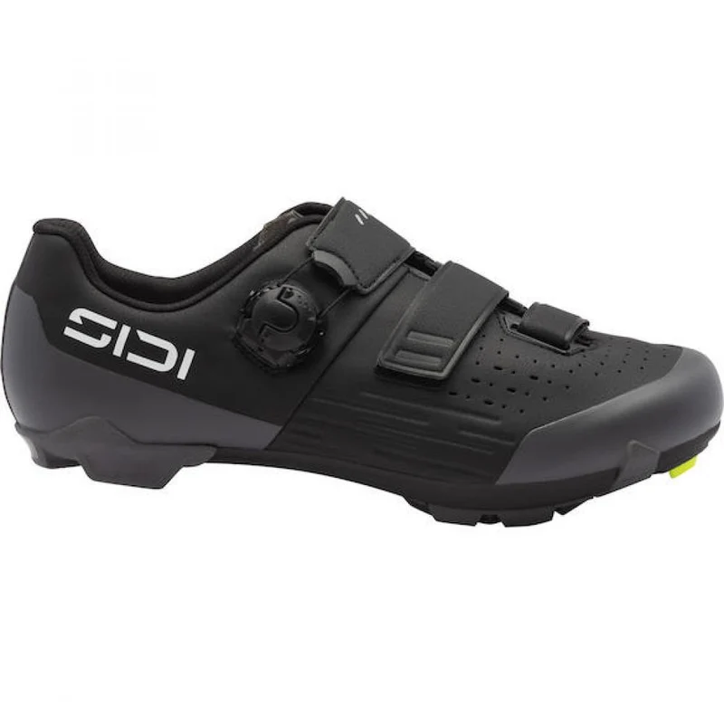 Sidi MTB SILVIS XC black 41,5 Schwarz - steifer MTB-Schuh für Cross-Country