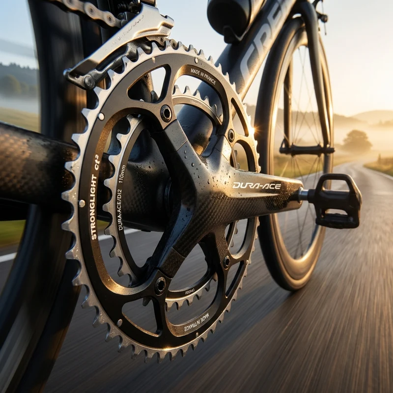 Stronglight Kettenblatt Dura-Ace/DI2 ct² komp FC-R9100 außen 51(36) Z 11fach