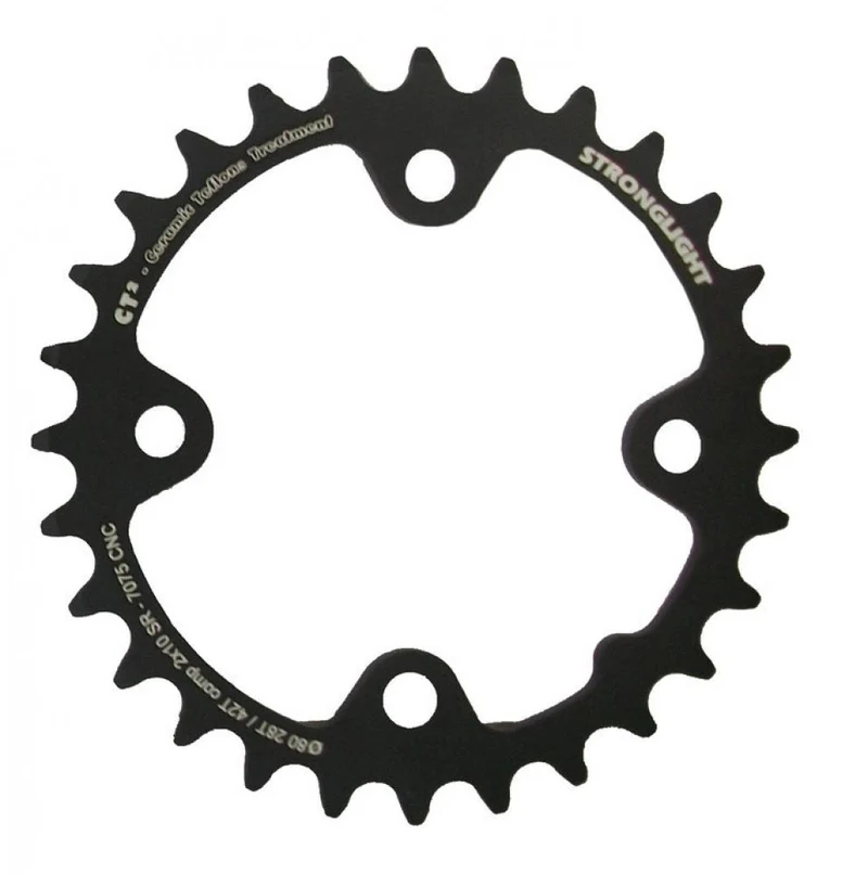 Stronglight Kettenblatt MTB f Sram 2x10 innen 27 Zähne schwarz ct²
