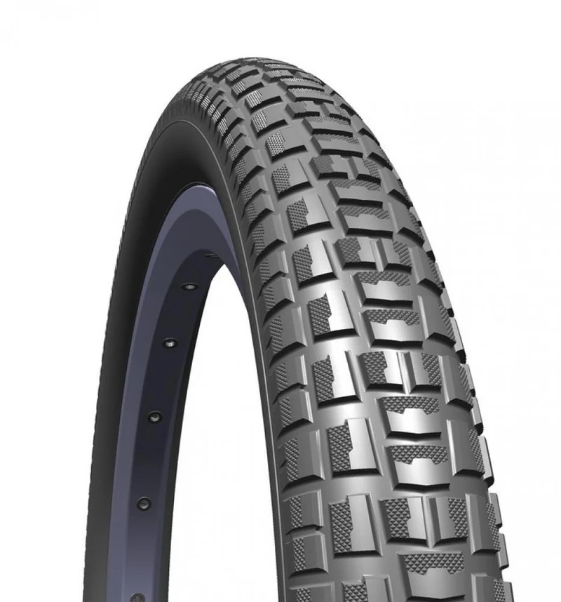 Mitas Nitro V89 Classic 22 BMX-Reifen 20x2.00" (52-406), schwarz, universelles Profil für BMX-Parks und Stadtfahrten, langlebig und widerstandsfähig