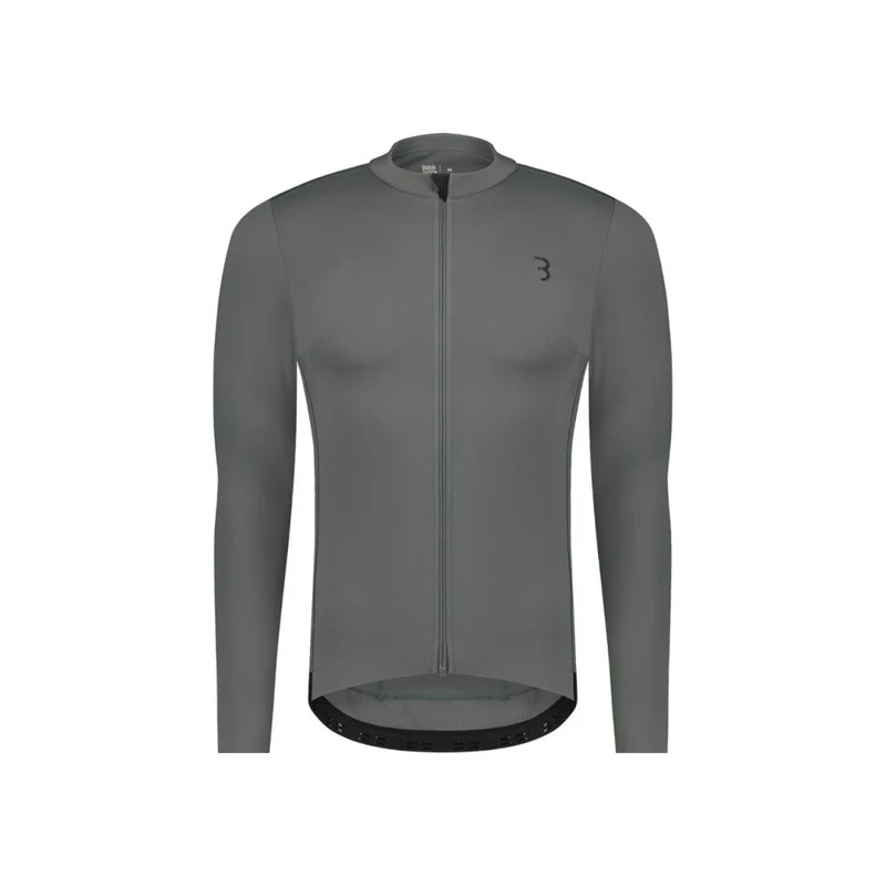 BBB Cycling BBB Langarmtrikot Essence LS XL grau - unverzichtbares Frühjahrs-Langarmtrikot