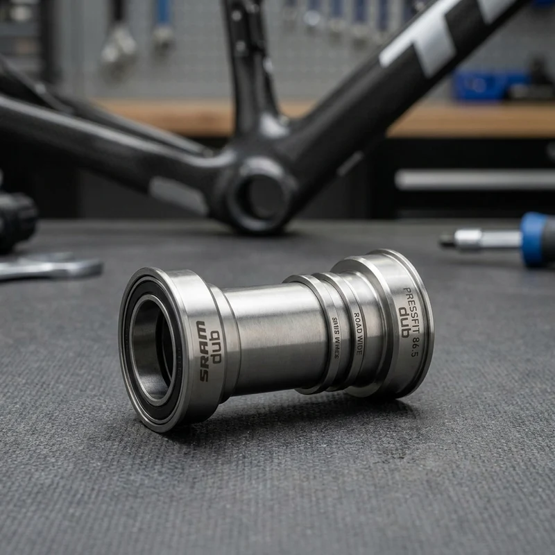 SRAM Innenlager DUB Pressfit Road Wide 86,5 mm Stahl - Effiziente Kraftübertragung