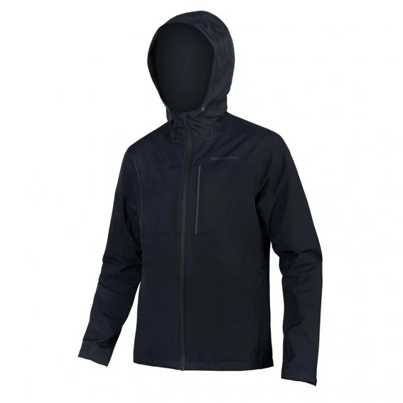 Endura Hummvee wasserdichte Kapuzenjacke schwarz Größe S
