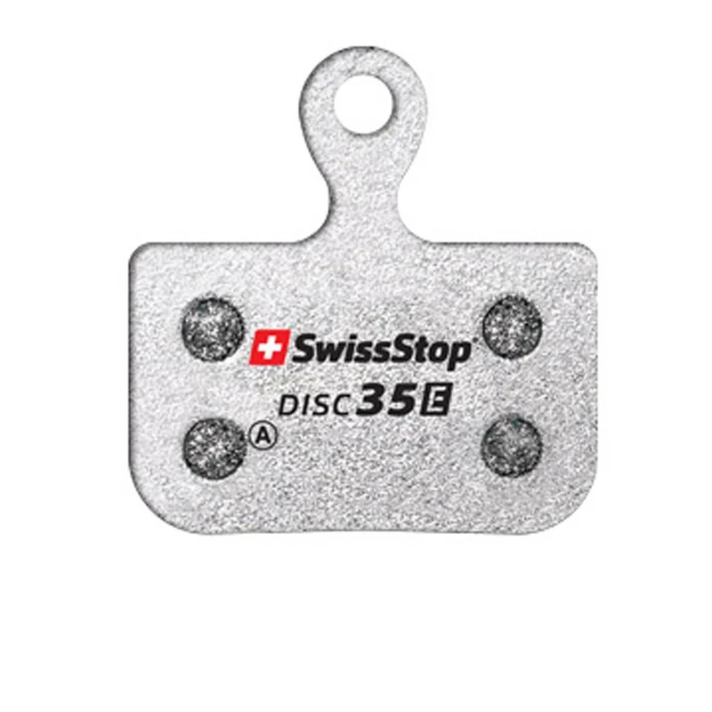 SwissStop Disc 35 E SRAM E-Bike Scheibenbremsbeläge Rot - Organische Belagsmischung, Geräuscharm & Hitzebeständig