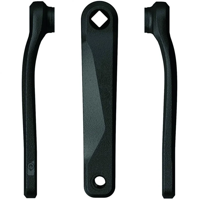 FSA CK-220 Kurbelarme E-Bike JIS 4-Kant 170 mm - Aluminium-Druckguss Schwarz