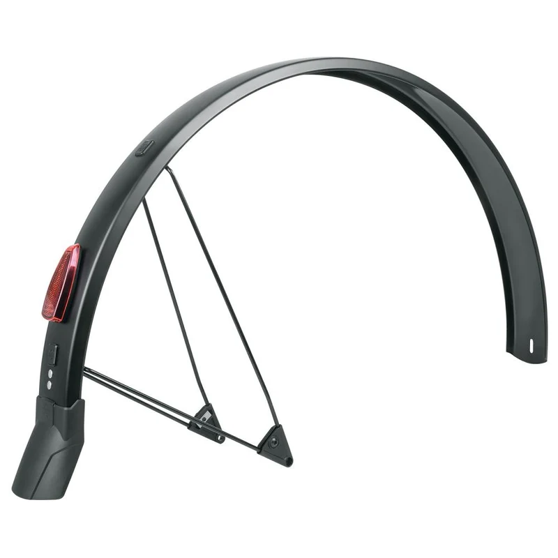 SKS Urban Arrow A65R 26" Hinterradschutzblech, speziell für Urban Arrow Cargobikes, 65 mm Spurbreite, 1200 mm Länge, mattschwarz, Kunststoff, V-Adapter mit ESC-Sicherheitssystem