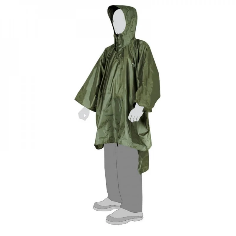 Tatonka Poncho 1 (XS-S) - Regenponcho Unisex mit geringem Gewicht