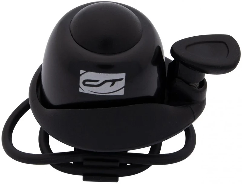 CONTEC Glocke Cup-a-Ding schwarz mit Universallenkerhalterung