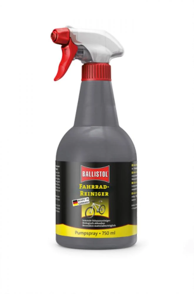 Ballistol BikeClean 750 ml Pumpsprüher, Intensiv-Schaum-Fahrradreiniger, biologisch abbaubar, säure- & silikonfrei