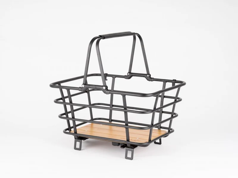AtranVelo Fahrradzubehör Fahrradkorb Epic Shopper mit AVS-System schwarz 29x40x20 cm - Anhänger