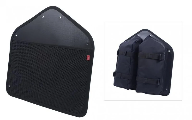 Fahrer Tasche Panel Bag für Bullitt Cargobike, schwarz, wasserabweisend, ideal für Werkzeug & Zubehör