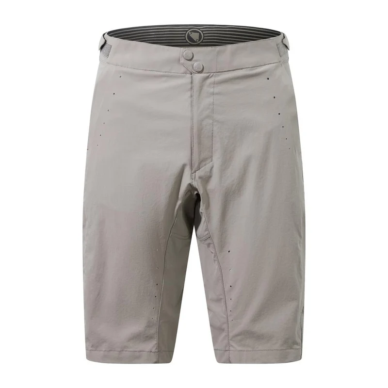 Endura GV500 Foyle Short fossil L - schlank geschnittene Gravel Radhose, leicht, robust und atmungsaktiv, perfekt kombinierbar mit GR500 Reiver Bibshort