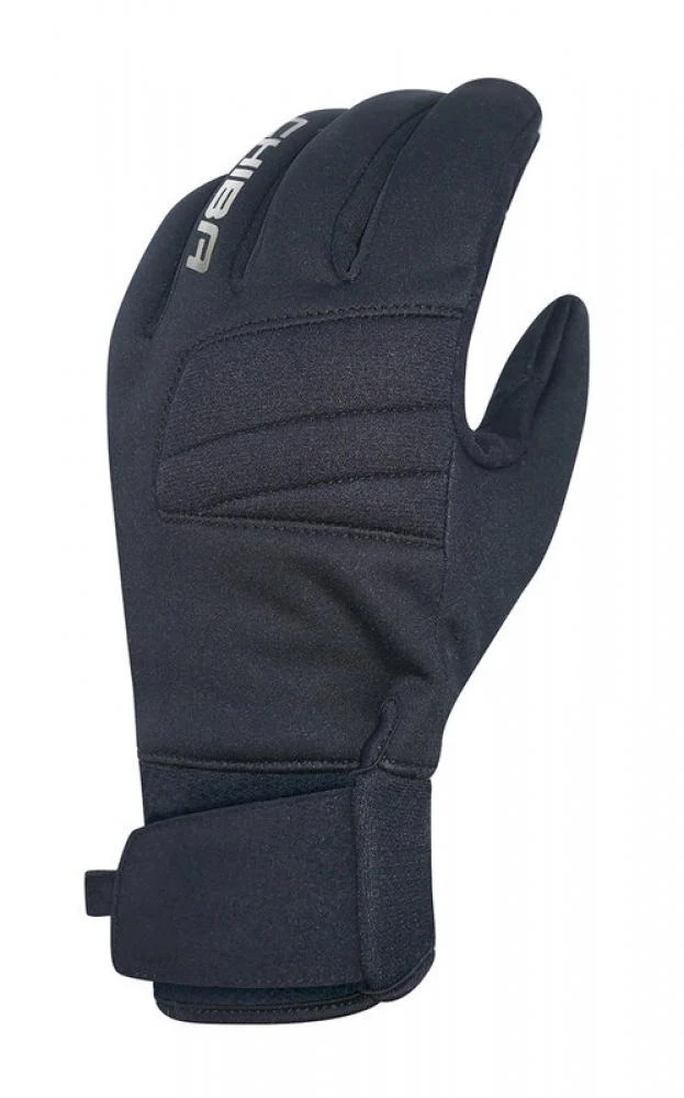 Chiba Classic Winter Vollfingerhandschuh Schwarz Gr. M - unisex, winddicht, Thinsulate-Futter, Klettverschluss & Touchfunktion